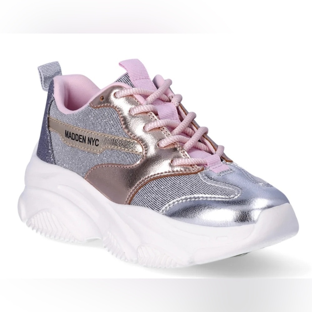 Madden Nyc Little Girl & Big Girl Dad Sneaker Size 5 New